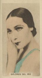 1934 Cavanders Army Club Cigarettes Cinema Star #27 Dolores Del Rio Front