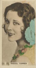1934 Cavanders Army Club Cigarettes Cinema Star #28 Raquel Torres Front