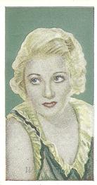 1934 Godfrey Phillips Film Favourites #6 Wynne Gibson Front