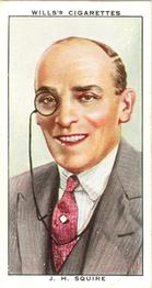 1935 Wills's Radio Celebrities (Second Series) #10 J. H. Squire Front