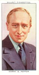 1935 Wills's Radio Celebrities (Second Series) #22 Harry S. Pepper Front