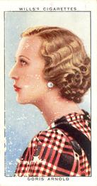 1935 Wills's Radio Celebrities (Second Series) #24 Doris Arnold Front
