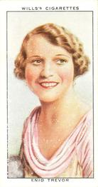 1935 Wills's Radio Celebrities (Second Series) #25 Enid Trevor Front