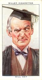 1935 Wills's Radio Celebrities (Second Series) #26 Will Hay Front