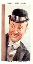 1935 Wills's Radio Celebrities (Second Series) #31 Stainless Stephen Front
