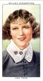 1935 Wills's Radio Celebrities (Second Series) #35 Ann Penn Front