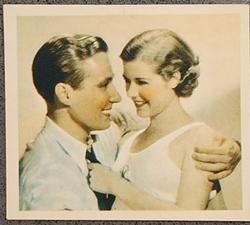 1934 Godfrey Phillips Shots from the Films #19 Dorothy Wilson / Douglass Montgomery Front
