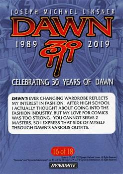 2020 Dynamite Joseph Michael Linsner’s Dawn 30th Anniversary #16 Dawn's ever changing wardrobe reflects my interest in fashion.  After high… Back