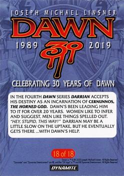2020 Dynamite Joseph Michael Linsner’s Dawn 30th Anniversary #18 In the fourth Dawn series Darrian accepts his destiny as an incarnation of... Back