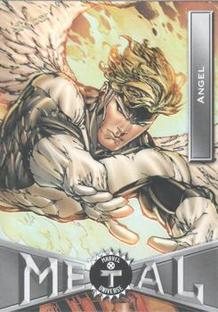 2021 SkyBox Metal Universe Marvel X-Men #1 Angel Front