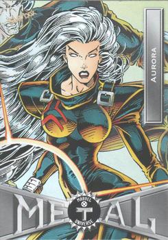 2021 SkyBox Metal Universe Marvel X-Men #3 Aurora Front