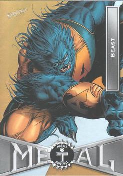 2021 SkyBox Metal Universe Marvel X-Men #5 Beast Front