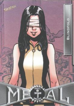 2021 SkyBox Metal Universe Marvel X-Men #8 Blindfold Front