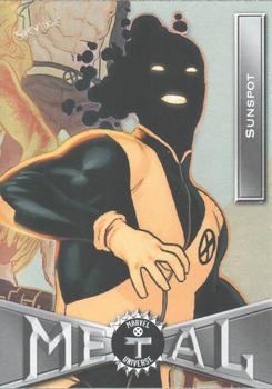 2021 SkyBox Metal Universe Marvel X-Men #63 Sunspot Front