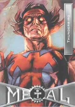 2021 SkyBox Metal Universe Marvel X-Men #64 Thunderbird Front