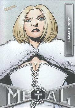2021 SkyBox Metal Universe Marvel X-Men #74 Emma Frost Front