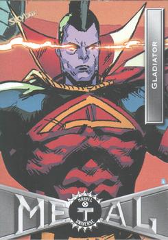 2021 SkyBox Metal Universe Marvel X-Men #75 Gladiator Front