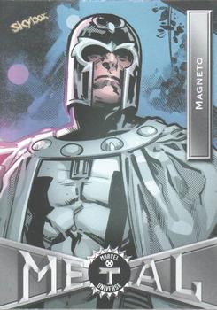 2021 SkyBox Metal Universe Marvel X-Men #84 Magneto Front
