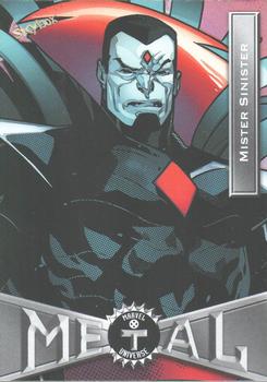 2021 SkyBox Metal Universe Marvel X-Men #86 Mister Sinister Front
