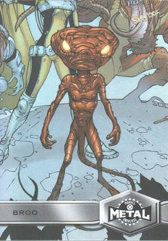 2021 SkyBox Metal Universe Marvel X-Men #112 Broo Front