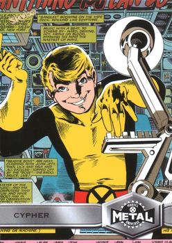 2021 SkyBox Metal Universe Marvel X-Men #120 Cypher Front