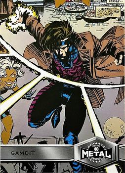2021 SkyBox Metal Universe Marvel X-Men #131 Gambit Front