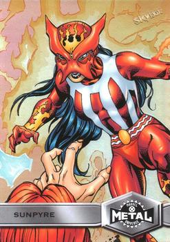 2021 SkyBox Metal Universe Marvel X-Men #162 Sunpyre Front