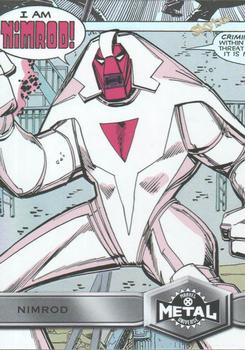 2021 SkyBox Metal Universe Marvel X-Men #188 Nimrod Front