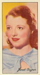 1935 Carreras Famous Film Stars #3 Janet Gaynor Front