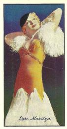 1935 Carreras Famous Film Stars #15 Sari Maritza Front