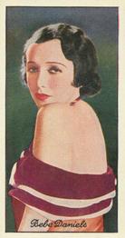 1935 Carreras Famous Film Stars #54 Bebe Daniels Front