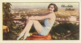 1935 Carreras Famous Film Stars #68 Claudette Colbert Front