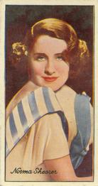 1935 Carreras Famous Film Stars #70 Norma Shearer Front