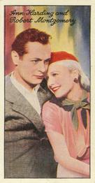 1935 Carreras Famous Film Stars #74 Ann Harding / Robert Montgomery Front