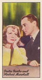 1935 Carreras Famous Film Stars #79 Greta Garbo / Herbert Marshall Front