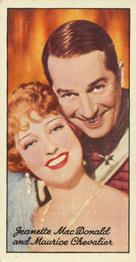 1935 Carreras Famous Film Stars #83 Jeanette MacDonald / Maurice Chevalier Front