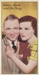 1935 Carreras Famous Film Stars #90 Helen Mack / Lee Tracy Front