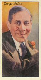 1935 Carreras Famous Film Stars #93 George Arliss Front