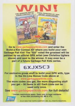 2004 Topps Garbage Pail Kids All-New Series 3 - Foil Stickers #1b Hard Rocky Back