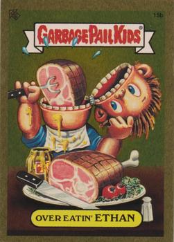 2004 Topps Garbage Pail Kids All-New Series 3 - Foil Stickers #15b Over Eatin' Ethan Front