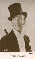 1935 C & T Bridgewater Film Stars (4th Series) #15 Fred Astaire Front