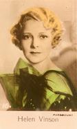 1935 C & T Bridgewater Film Stars (4th Series) #16 Helen Vinson Front