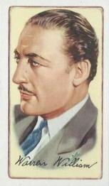 1935 Gallaher Signed Portraits of Famous Stars #20 Warren William Front