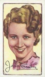 1935 Gallaher Signed Portraits of Famous Stars #32 Jane Baxter Front