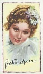 1935 Gallaher Signed Portraits of Famous Stars #41 Grete Natzler Front