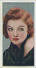 1936 Carreras Film Stars #2 Myrna Loy Front