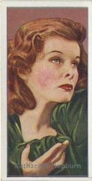 1936 Carreras Film Stars #28 Katharine Hepburn Front