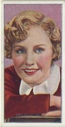 1936 Carreras Film Stars #33 Madge Evans Front
