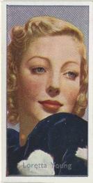 1936 Carreras Film Stars #38 Loretta Young Front