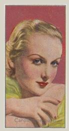 1936 Carreras Film Stars #44 Carole Lombard Front